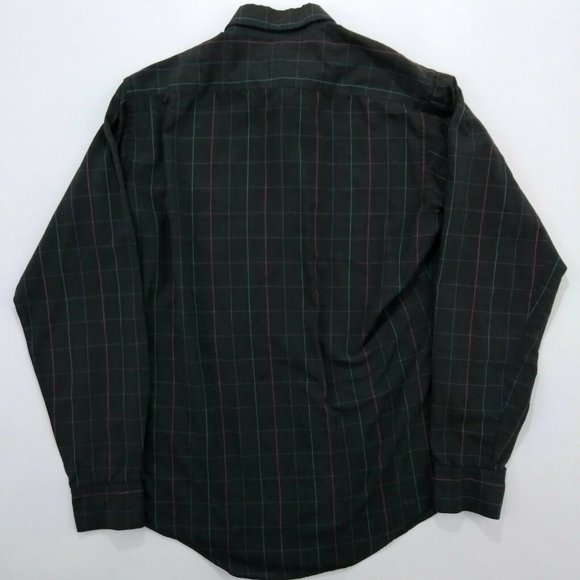 Vintage Software Men's  Button Front Shirt Sz L - Picture 2 of 6